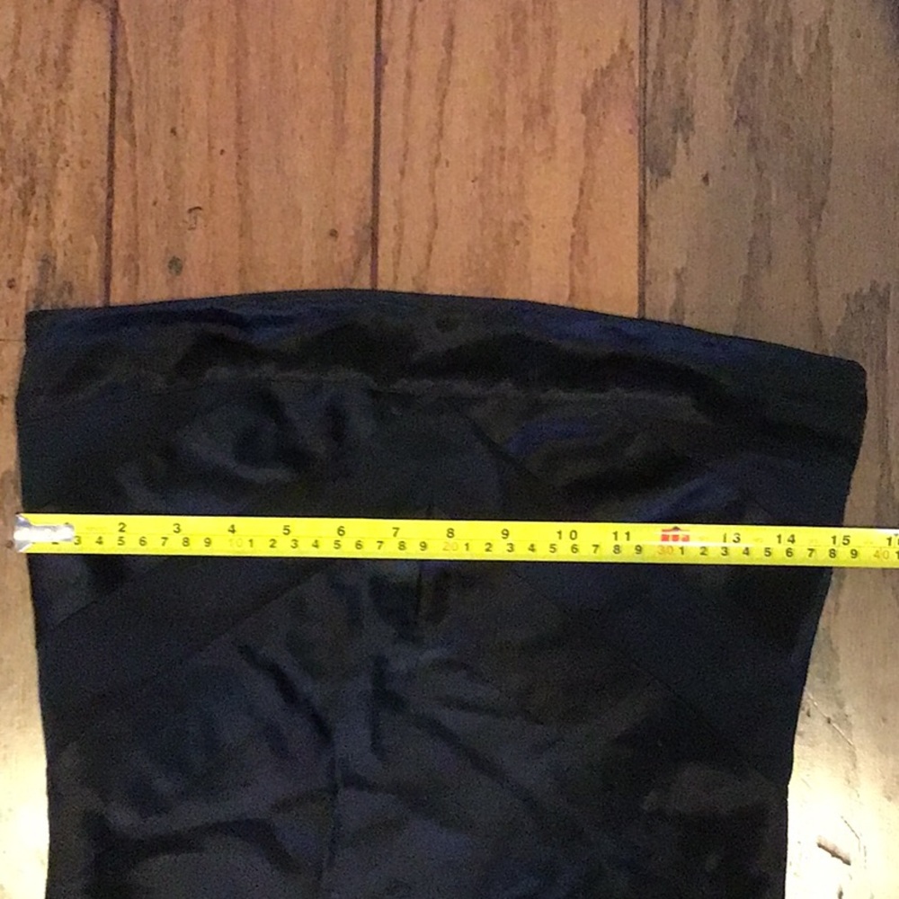 STRAPLESS 100% SILK EVENING DRESS - Picture 9 of 9